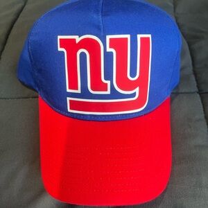 New York Giants Blue and Red Sports Snapback Cap